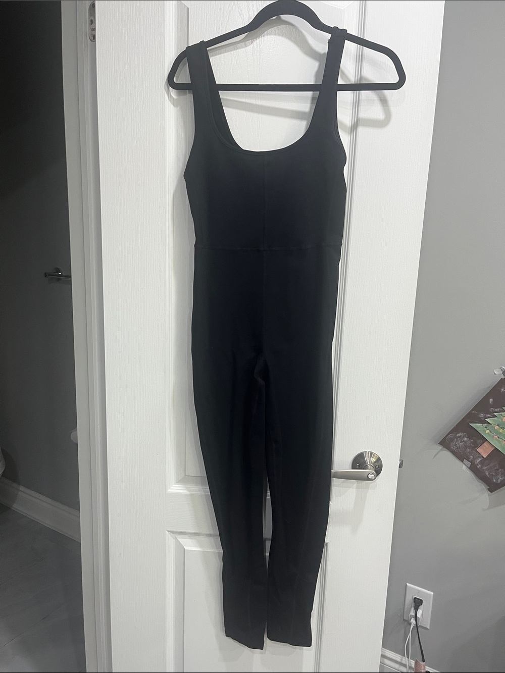 Dynamite Black Sleeveless Scoop-Neck Jumpsuit